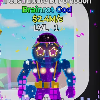 Fortnite Steal the Brainrot Il Costruttore Di Pomodori Rave 2.4M/s Lvl 1