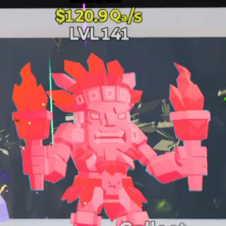 Fortnite Steal the Brainrot Flammino Tikkino Rainbow 120.9Qa/s Lvl 141