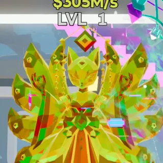 Fortnite Steal the Brainrot Kitsunaura Gold 305M/s Lvl 1 1 Trait
