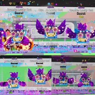 Fortnite Steal the Brainrot 7x Grande Lucky Rots Rave