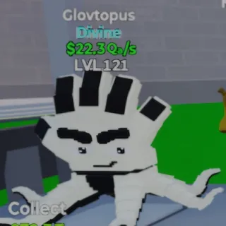 Fortnite Go Up for Brainrots Glovtopus Default 22.3Qa/s Lvl 121
