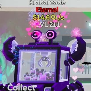 Fortnite Steal the Brainrot Krabarcade Void 14.6Qi/s Lvl 211 2 Traits