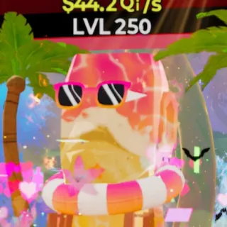 Fortnite Steal the Brainrot Gigalitraktos Spidorobos Summer 44.2Qi/s Lvl 250 4 Traits