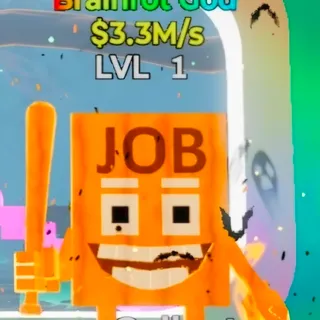 Fortnite Steal the Brainrot Job Job Job Sahur Halloween 3.3M/s Lvl 1