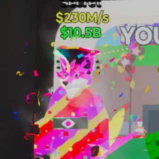 Fortnite Steal the Brainrot Bau Wang Wolf Monarca Carnival 1 Trait 230M/s