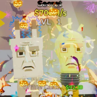 Fortnite Steal the Brainrot Shtekerito El Bulbonito 700M/s Lvl 1 6 Traits