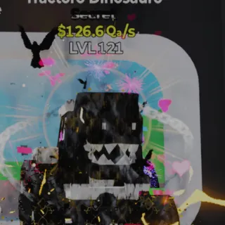 Fortnite Steal the Brainrot Tractoro Dinosauro Gothic 126.6Qa/s Lvl 121 5 Traits