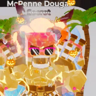 Fortnite Steal the Brainrot McPenne Dougal Summer 256.3Qa/s Lvl 141 5 Traits