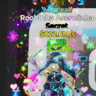 Fortnite Steal the Brainrot Roobinha Acerolinha Magical 6 Traits 222.6M/s