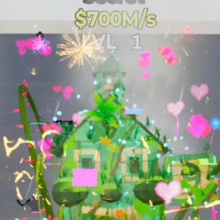 Fortnite Steal the Brainrot La Esok Sekolah Jungle 6 Traits 700M/s Lvl 1