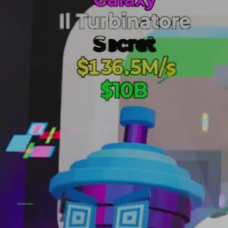 Fortnite Steal the Brainrot Il Turbinatore Galaxy 136.5M/s
