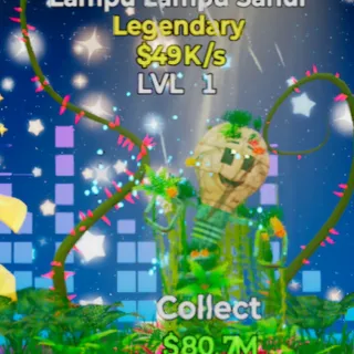 Fortnite Steal the Brainrot Lampu Lampu Sahur Jungle 49K/s Lvl 1