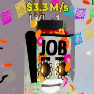 Fortnite Steal the Brainrot Job Job Job Sahur Muertos 3.3M/s Lvl 1 