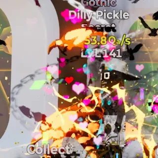 Fortnite Steal the Brainrot Dilly Pickle Gothic 153.8Qa/s Lvl 141 6 Traits