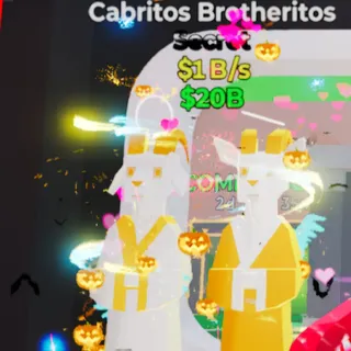Fortnite Steal the Brainrot Cabritos Brotheritos Heaven 4 Traits 1B/s