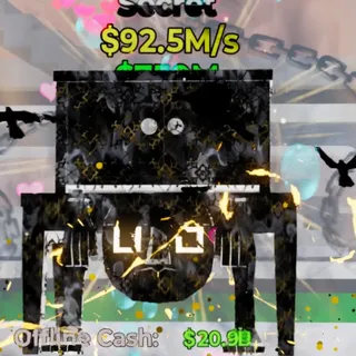 Fortnite Steal the Brainrot Chachechi Sahur Gothic 4 Traits 92.5M/s