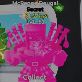 Fortnite Steal the Brainrot Mcpenne Dougal Rainbow 1.2Qa/s Lvl 81 1 Trait