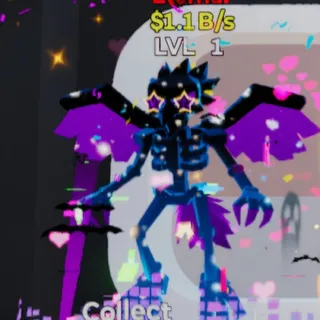 Fortnite Steal the Brainrot Vulturino Skeletono Rave 1.1B/s Lvl 1 3 Traits