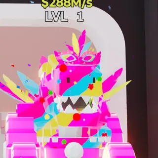 Fortnite Steal the Brainrot Tractoro Dinosauro Carnival 288M/s Lvl 1