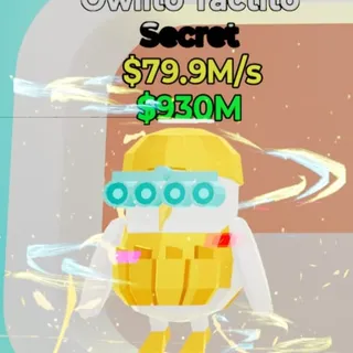 Fortnite Steal the Brainrot Owlito Tactito 79.9M/s