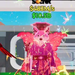 Fortnite Steal the Brainrot Bau Wang Wolf Monarca Magical 3 Traits 483M/s