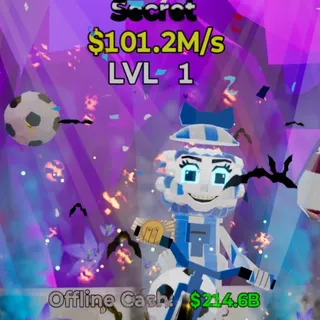 Fortnite Steal the Brainrot Chicleteirina Bicicleteirina Football 101.2M/s Lvl 1 3 Traits