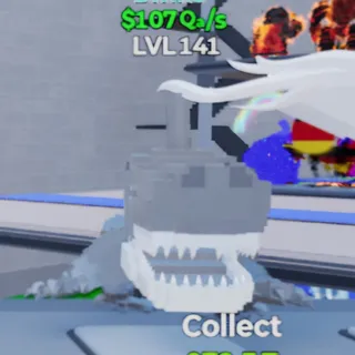 Fortnite Go Up for Brainrots Tralaledon Silver 107Qa/s Lvl 141