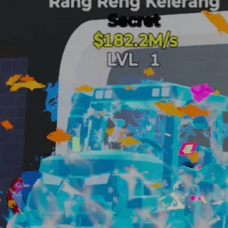 Fortnite Steal the Brainrot Rang Reng Kelerang Aqua 182.2M/s Lvl 1 2 Traits