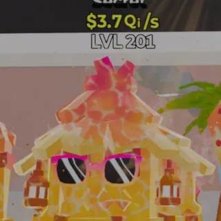 Fortnite Steal the Brainrot Capanna Distruttore Summer 3.7Qi/s Lvl 201