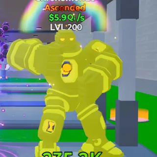 Fortnite Go Up for Brainrots Chronomondo Rainbow 5.9Qi/s lvl 200