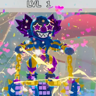 Fortnite Steal the Brainrot Jacko Whacko Rave 741M/s Lvl 1 3 Traits