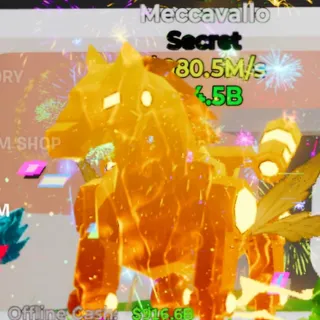 Fortnite Steal the Brainrot Meccavallo Magical 5 Traits 980.5M/s