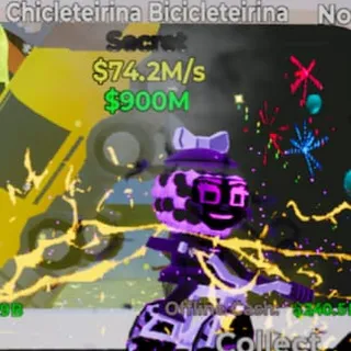 Fortnite Steal the Brainrot Chicleteirina Bicicleteirina 74.2M/s