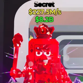 Fortnite Steal the Brainrot Re Delle Carte Crystal 227.5M/s