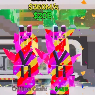 Fortnite Steal the Brainrot Cabritos Brotheritos Carnival 360M/s