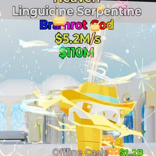 Fortnite Steal the Brainrot Linguicine Serpentine 5.2M/s