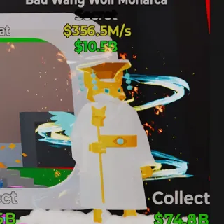 Fortnite Steal the Brainrot Bau Wang Wolf Monarca Heaven 356.5M/s