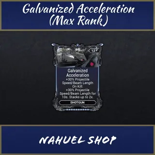 Galvanized Acceleration