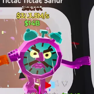 Fortnite Steal the Brainrot Tictac Tictac Sahur 313.5M/s