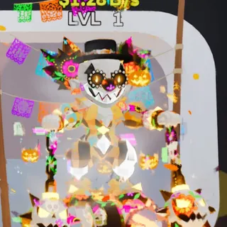 Fortnite Steal the Brainrot Jacko Whacko Muertos 1.28B/s Lvl 1 5 Traits