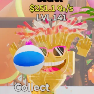 Fortnite Steal the Brainrot Spaghetti Tualetti Summer 251.1Qa/s Lvl 141