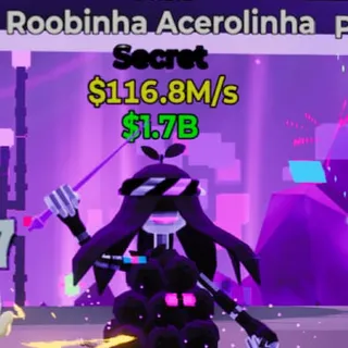 Fortnite Steal the Brainrot Roobinha Acerolinha 116.8M/s