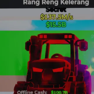 Fortnite Steal the Brainrot Rang Rang Kelerang Darkness 137.5M/s