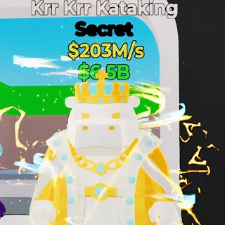 Fortnite Steal the Brainrot Krr Krr Kataking 203M/s