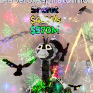 Fortnite Steal the Brainrot Papero Aspiratorino Gothic 1 Trait 48M/s