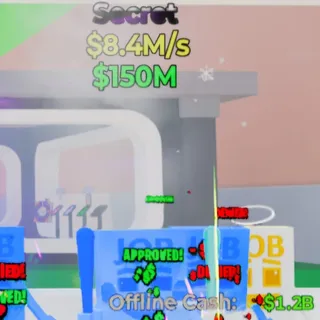 Fortnite Steal the Brainrot Los Job Jobsitos Rainbow 1 Trait 8.4M/s