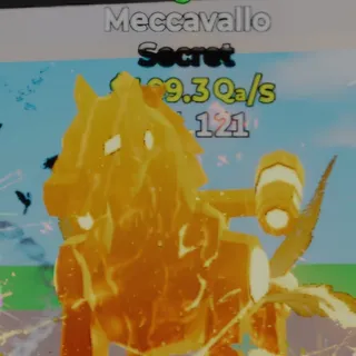 Fortnite Steal the Brainrot Meccavallo Magical 109.3Qa/s Lvl 121 3 Traits