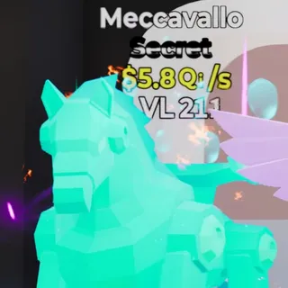 Fortnite Steal the Brainrot Meccavallo Rainbow 5.8Qi/s Lvl 211 2 Traits