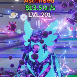 Fortnite Go Up for Brainrots Sir Pegasusio Galaxy 13.5Qi/s lvl 201