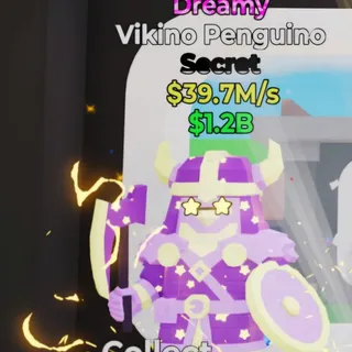 Fortnite Steal the Brainrot Vikino Penguino Dreamy 1 Trait 39.7M/s